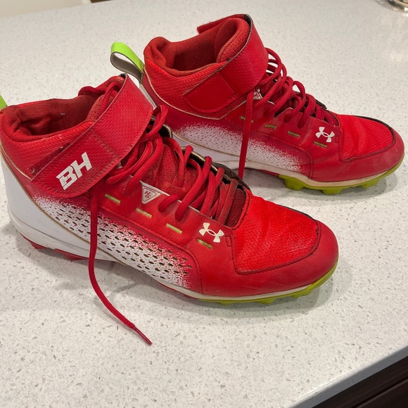 Under Armour Bryce Harper Baseball Shoes/cleats  Men’s 11 - Picture 1 of 4